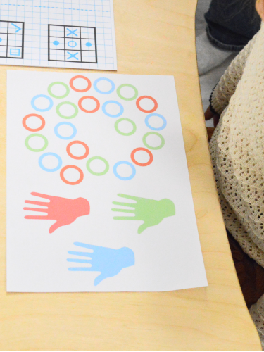 Tisch für sprossenwand 