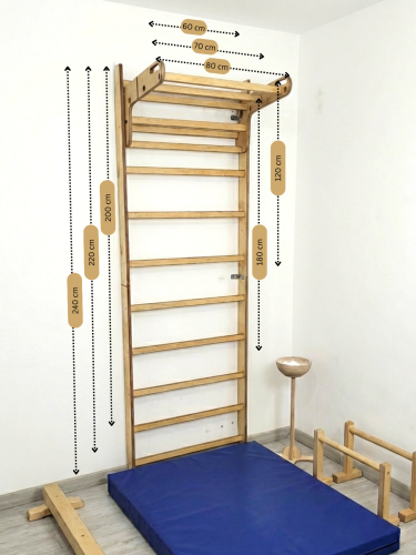 Sprossenwand Kinderzimmer P70