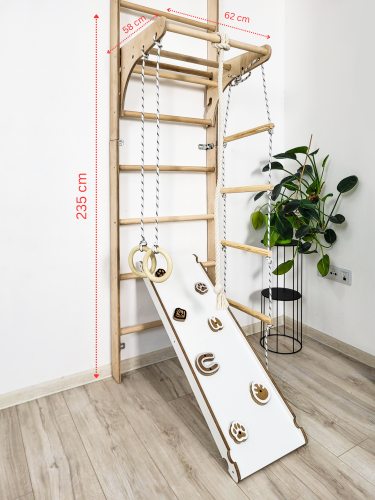 Sprossenwand für Kinder kinderzimmer 235 сm P60